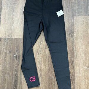 NWT CycleBar Liquid Legging in Black Liquid Size L